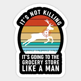 Deer Hunting Sticker